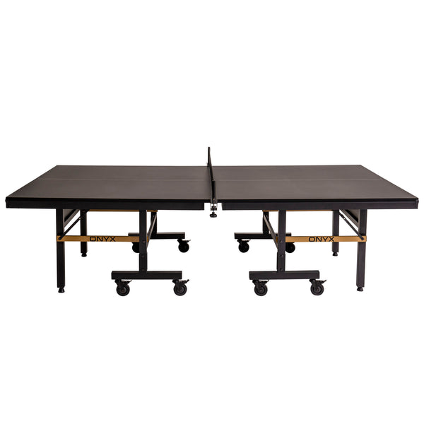 STIGA Onyx Indoor Table Tennis Table with Tournament Grade Net Set